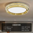 Modern chrome decorbites crystal round led ceiling light living room