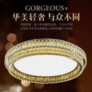 Modern chrome decorbites crystal round led ceiling light living room