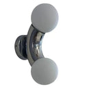 Modern chrome designer grape wall sconce – bedroom glass light