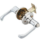 Modern chrome double handle lock kit kitchen door handle