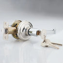 Modern chrome double handle lock kit kitchen door handle