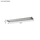Modern chrome finish led vanity lamp bathroom light mirror handle
