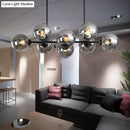 Modern chrome globe island lighting – kitchen hanging lamp