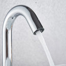 Modern chrome infrared sensor faucet – bathroom touchless basin mixer