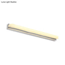 Modern chrome led cylinder bar light bathroom vanity 110v-120v