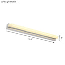 Modern chrome led cylinder bar light bathroom vanity 110v-120v