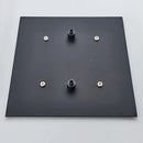 Modern chrome led rain shower head bathroom ceiling sprayer