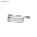 Modern chrome led vanity light bathroom sconce warm white light