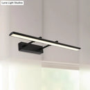 Modern chrome led vanity light fixture bathroom led light type