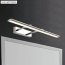 Modern chrome led vanity light fixture bathroom led light type