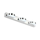 Modern chrome led vanity mirror light bathroom sconce chrome & white