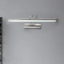 Modern chrome led vanity mirror light – bathroom wall fixture