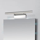 Modern chrome led wall light bathroom mirror lamp with pivot joint