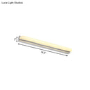 Modern chrome led wall mounted vanity light bathroom sconce