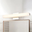 Modern chrome led wall sconce – vanity warm white light