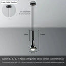 Modern chrome led water drop chandelier dining room pendant light