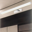 Modern chrome led white rod wall lamp bathroom vanity light