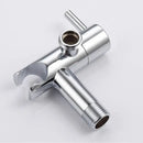 Modern chrome & matte black bidet spray set bathroom handheld shattaf