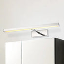 Modern chrome rectangular led wall light bedroom sconce
