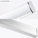 Modern chrome rectangular led wall light bedroom sconce