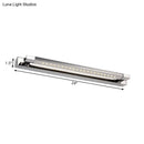 Modern chrome rotatable stainless steel led wall light bathroom sconce