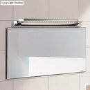 Modern chrome rotatable stainless steel led wall light bathroom sconce