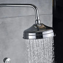 DecorBites™ Brass Shower Mixer Faucet Set with Handshower and 8" Rainfall Head