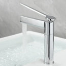 Modern chrome single handle basin faucet bathroom sink mixer
