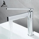 Modern chrome single handle basin faucet bathroom sink mixer