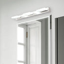 Modern chrome square acrylic wall sconce lighting bathroom lamp