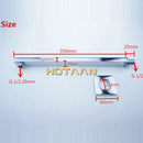 Chrome Rain Shower Arm