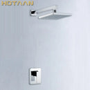 DecorBites™ Brass Lanos Rain Shower Set, Bath Mixer Wall Tap for Hotels