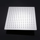 Modern chrome square rainfall shower head bathroom fixture