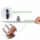 Modern chrome square shower faucet set bathroom rain showerhead