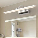 Modern chrome stainless steel bathroom led vanity light