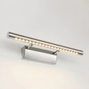 Modern chrome stainless steel light fixture bathroom wall sconce