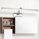 DecorBites™ Contemporary LED Wall Mounted Vanity Light Fixture - Stainless Steel Stick Design, White Lighting