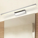 DecorBites™ Contemporary LED Wall Mounted Vanity Light Fixture - Stainless Steel Stick Design, White Lighting