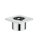 Modern chrome swimming pool fishbowl drain bathroom floor cover