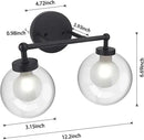 Modern chrome three light iron wall lamps bathroom vanity fixture