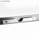 Modern chrome three light vanity mirror light bathroom warm color