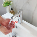 DecorBites™ Automatic Touch Sensor Chrome Basin Faucet, Polished Brass Mixer Tap