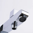 Modern chrome tub spout filler with bidet spray bathroom accessory