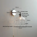 DecorBites™ Ceramic LED Wall Light Sconce, Pull Chain Switch, Modern Style