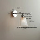 DecorBites™ Ceramic LED Wall Light Sconce, Pull Chain Switch, Modern Style