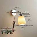 DecorBites™ Ceramic LED Wall Light Sconce, Pull Chain Switch, Modern Style