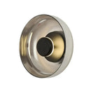 Modern circular glass bowl led wall sconce for bedroom decor