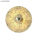DecorBites™ Terrazzo Wall Mounted Light: Designer Style 1-Bulb Sconce for Corridors in Beige & Lake Blue