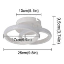 DecorBites™ Acrylic LED Ceiling Light: Modern Home Decor Lighting for Bedroom, Aisle, Balcony, Corridor