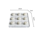 Modern clear acrylic tic tac toe board with resin pebble chess pieces living room decor